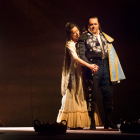 Justina Gringyte as Carmen and Roland Wood as Escamillo